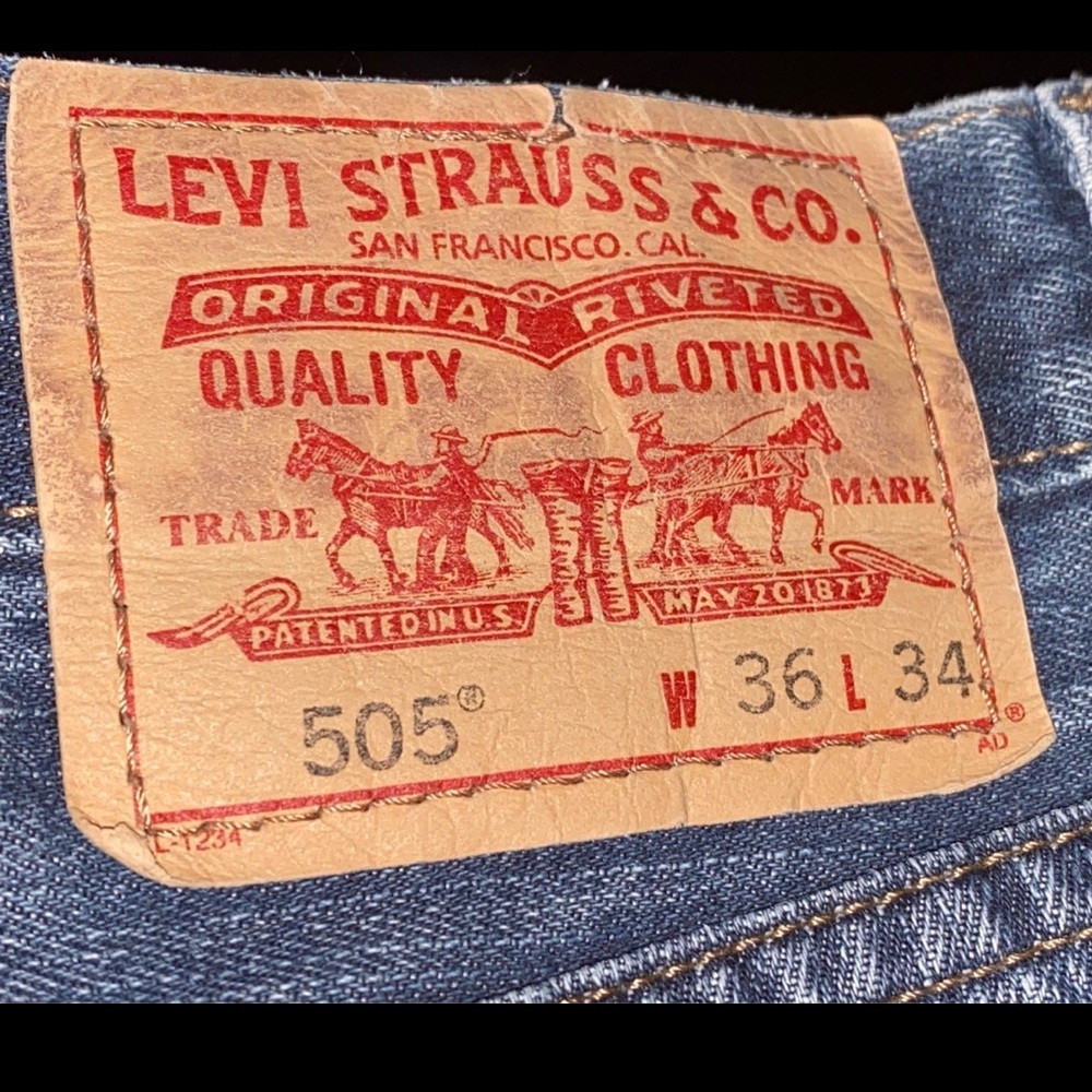 TWO PAIR Men’s 505 Levi Jeans